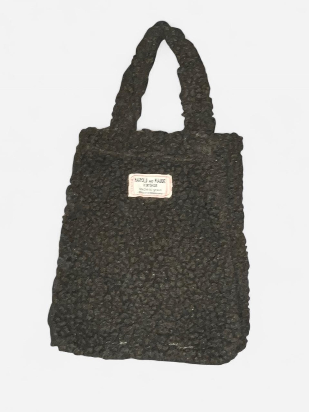 Sherpa green mini tote bag